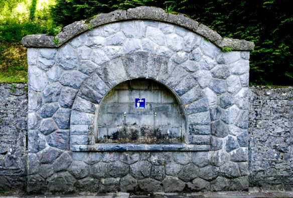 Lourdes water tap