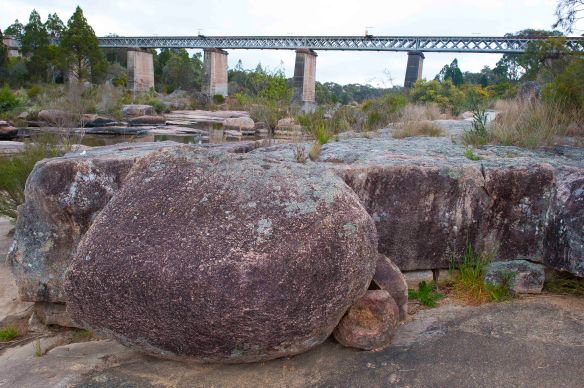 Rocks & bridge