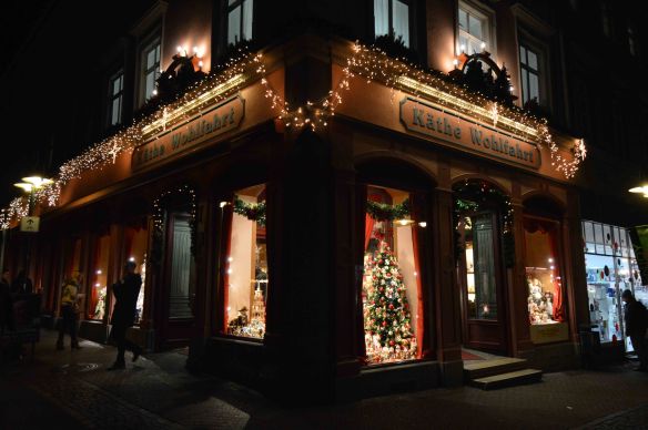 Christmas shop night