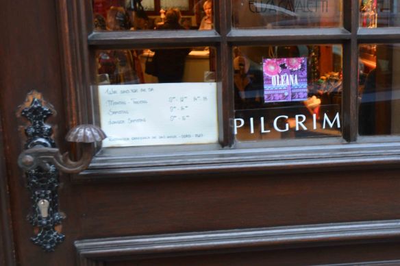 Pilgrim sign