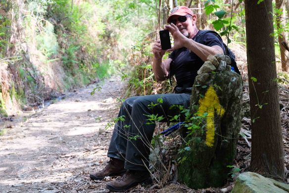 Steve's taking photo