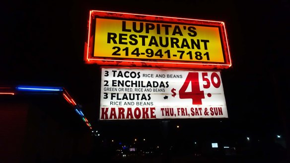 Lupitas ext sign