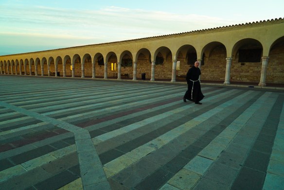 priest in assisi
