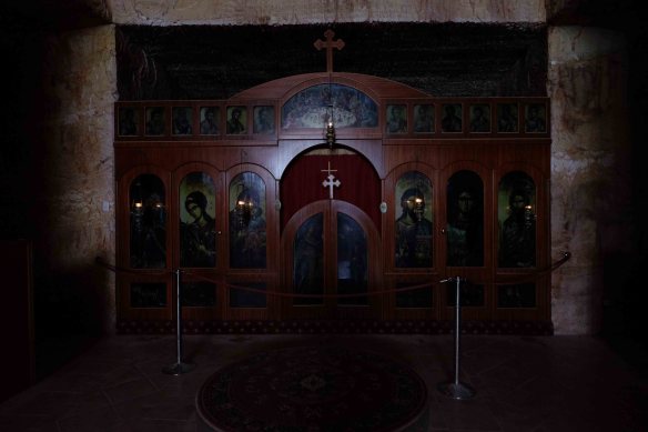Serbian church altar
