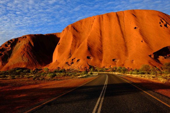 Uluru Side view