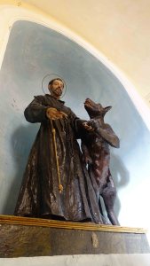 St. Francis with the wolf 2