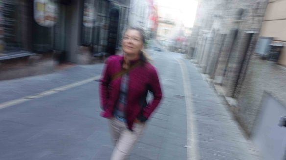 Jen heading to Basilica