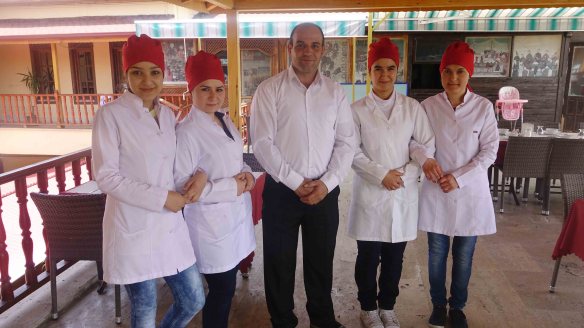 Orzcan and staff