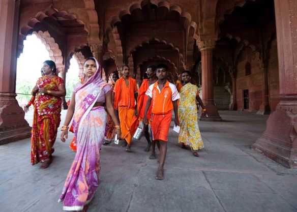 Women at Red Fort
