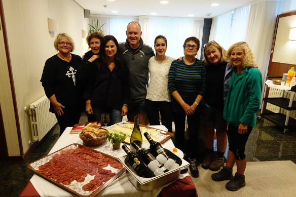 group shot with food-1