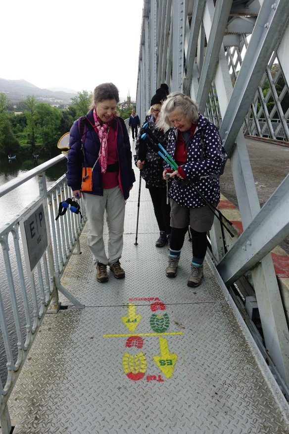Portugal into Spain on bridge-1