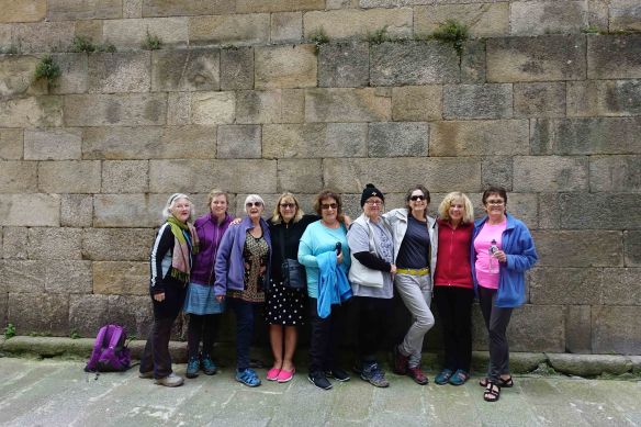 women against wall-1